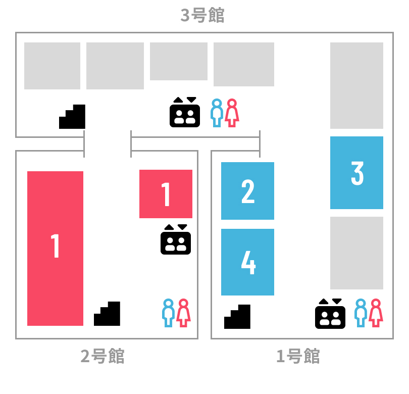 フロアマップ4F